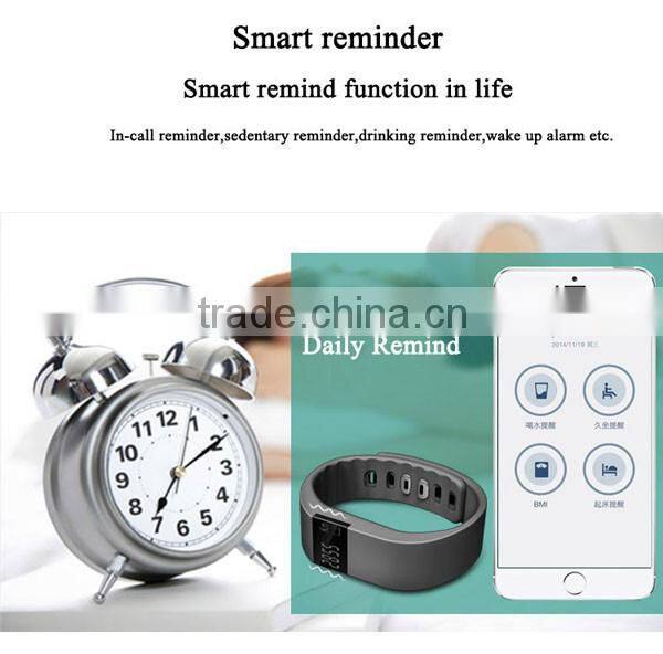 Hottest Bracelet Bangle Smart Watch TW64 with Bluetooth 4.0