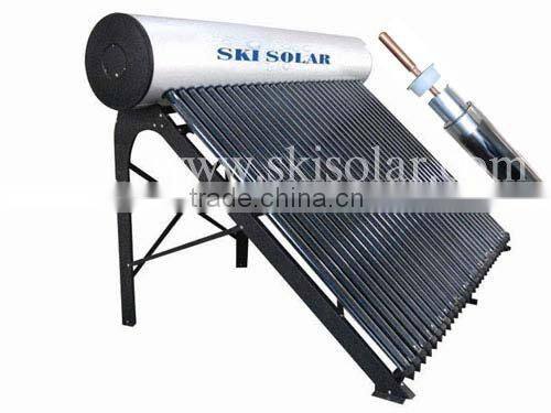 diy solar heating: Integrated & Pressurized solar water heater with Porcelain Enamel inner tank