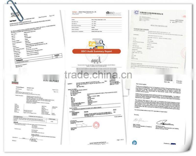 2016 hot sale glass jar with decal