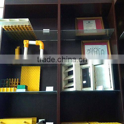 Composite Fixed FRP Window Louver , 80mm Blade