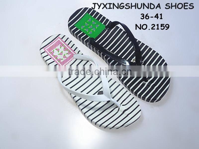 2015 New Design good looking fashion Ladys pcu slipper