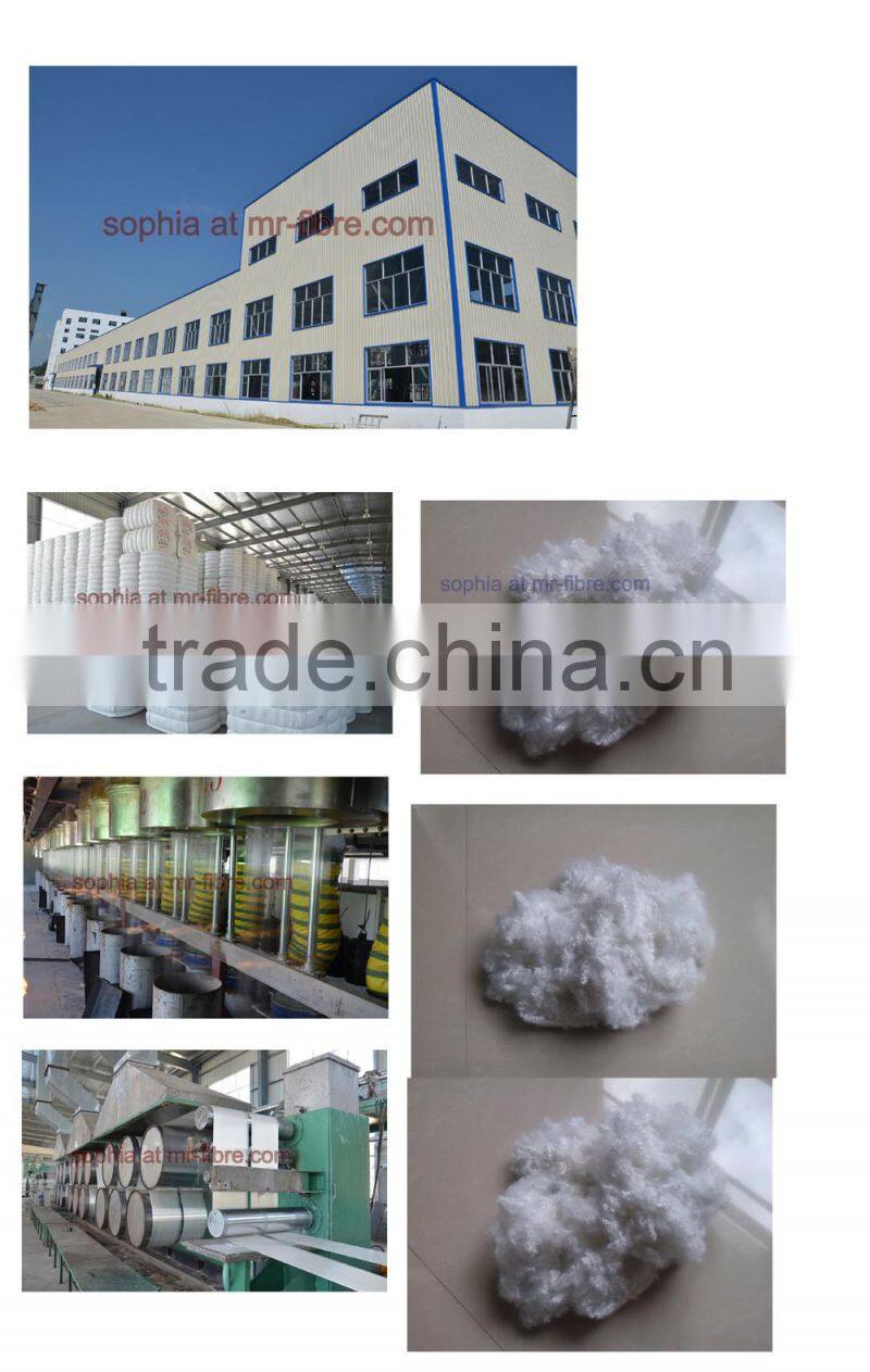 regenerated Hollow Conjugate Siliconized Polyester Staple Fiber