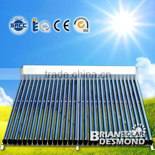 2014 hot selling heat pipe solar collector with good quality