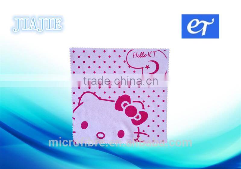 15*15cm Microfiber Lens Optical Digital Printing Cleaning Cloth