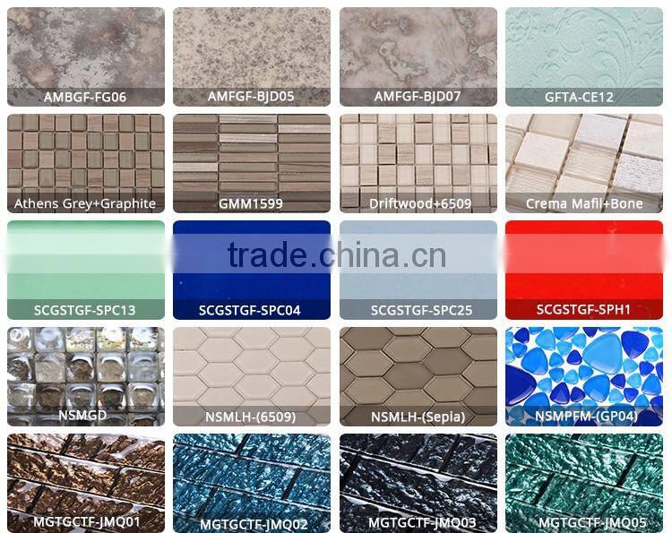 Glass Tile for wall use featured wall background(GT-VP01)