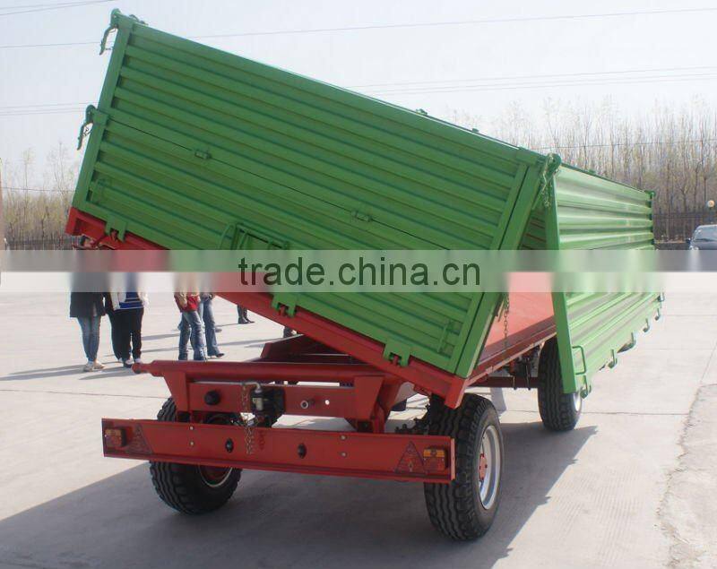 12T farm tipping trailer with right and left dump.