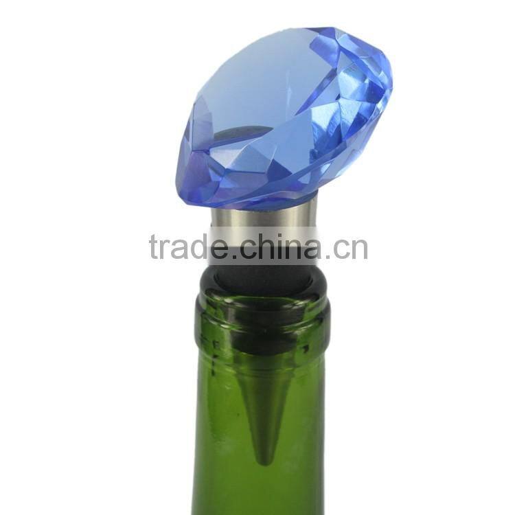 Diamond Crystal Bottle Wine Stoppers