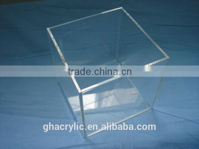 Best sale acrylic square box, clear acrylic display box,high quality acrylic storage box