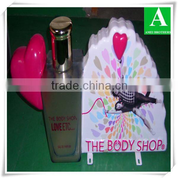 Vacuum forming pop ABS cosmetic plastic display tray