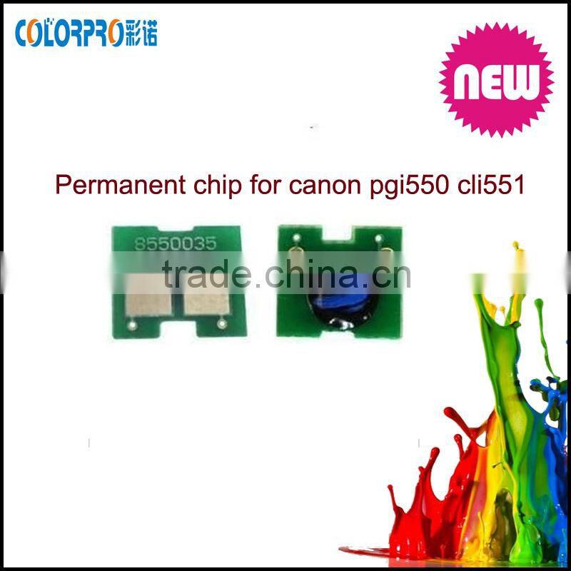 quality chips for Canon pgi550 cli551 refill cartridges for Canon Compatible Chip for Canon PGI550 CLI551 Reset Chip