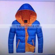 Winter men's jacket with hoody mens padding jacket