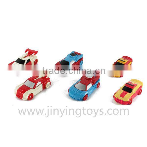 Best selling deformation small plastic toy car