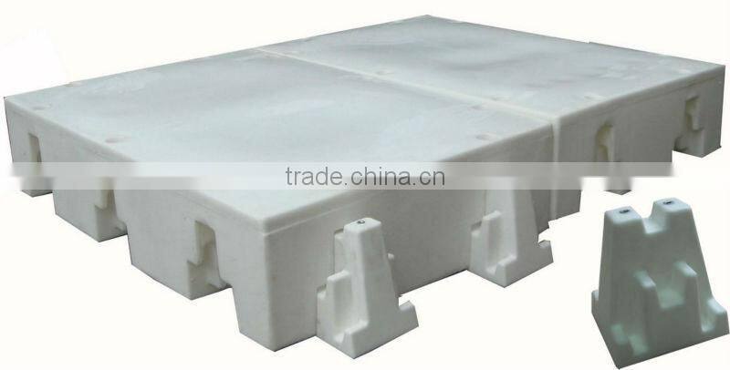 Rotational molding plastic used pontoon floats