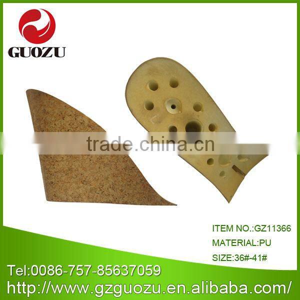 women pu wedge shoe heels