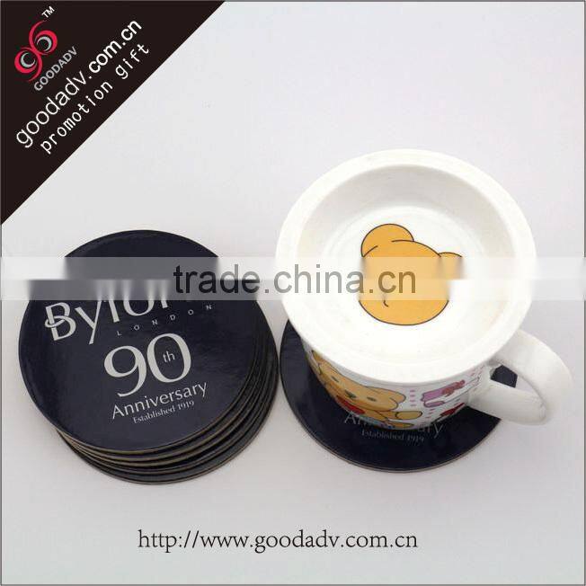 China low price new product blank cardboard coasters