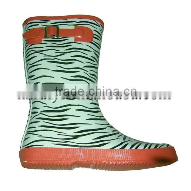 Factory best price customized wholesale antiskid vulcanized good quality pure wellington garden boots