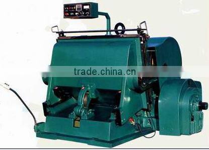 Corrugated carton box making creasing and die-cutting machine