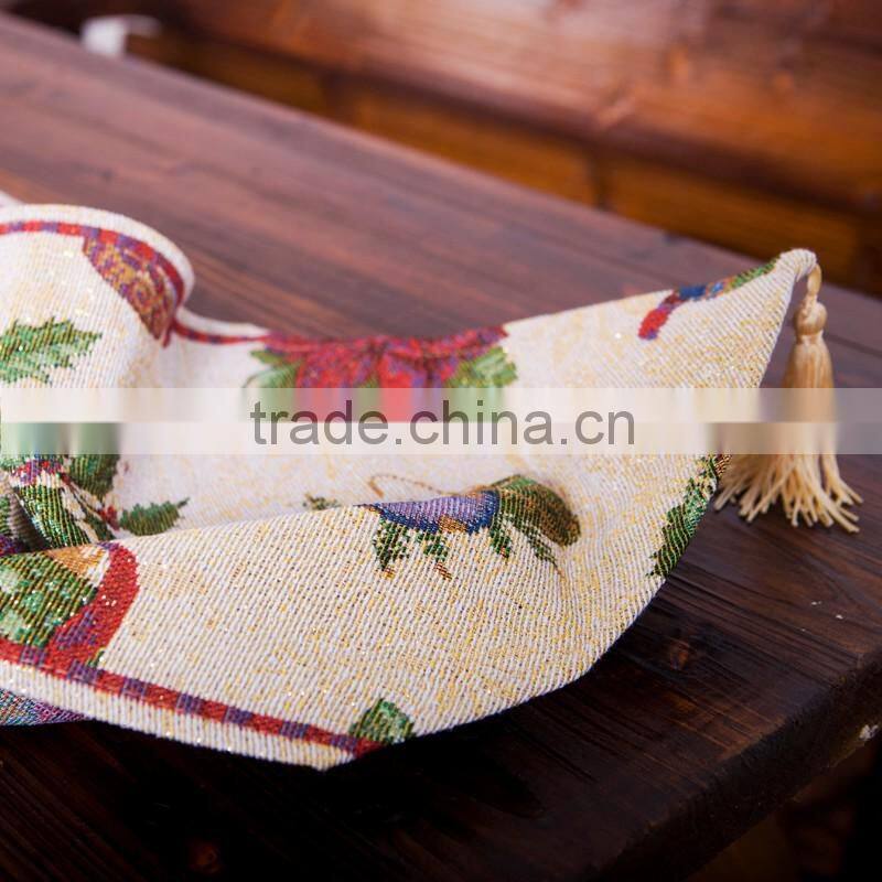 PLUS jute burlap die cut felt table runner for wedding