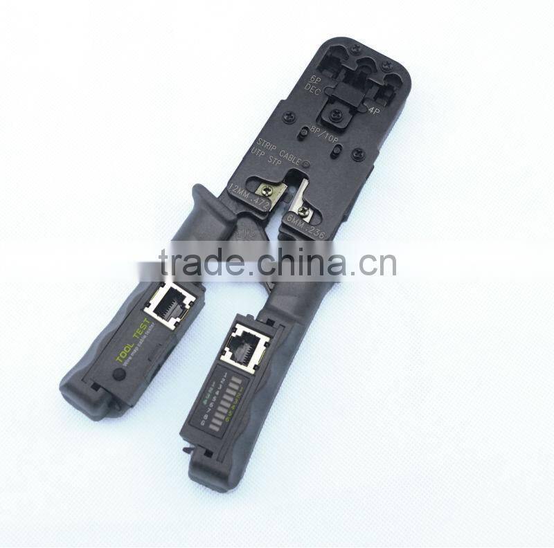 New design Cat6 passing fluke testing network cable plier cutting plier