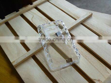 Crystal mobile phone box for Iphone 4S.E