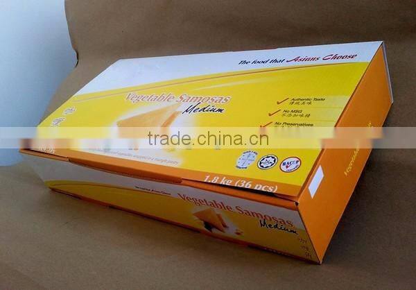 Best quality frozen food corrugated packing box