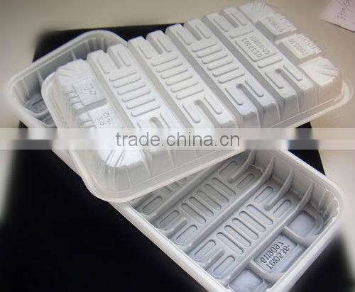 PP fancy disposable plastic supermarket fruit tray , beer pong cup