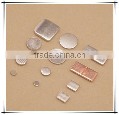 silver-based contact tips with AgCdO2 used in various circuit breakers