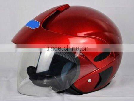 Prowel Bright Yellow Racing Open Face Helmets/Kids Helmets / Motorcycle Helmets