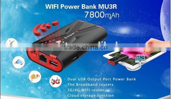 WIFI Router portable power bank wifi anywhere