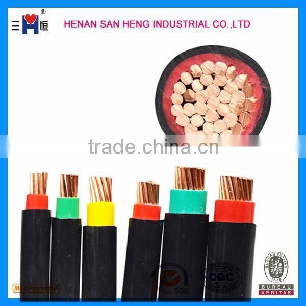 free samples PVC Insulated electric cable