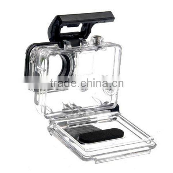 Skeleton Protective Housing Case Open Side for FPV with Lens for GoPro Hero 3