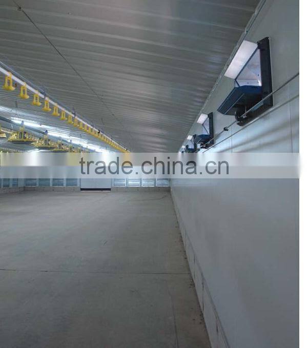 Weld h beam prefabricated steel building chicken shed prefab poultry house