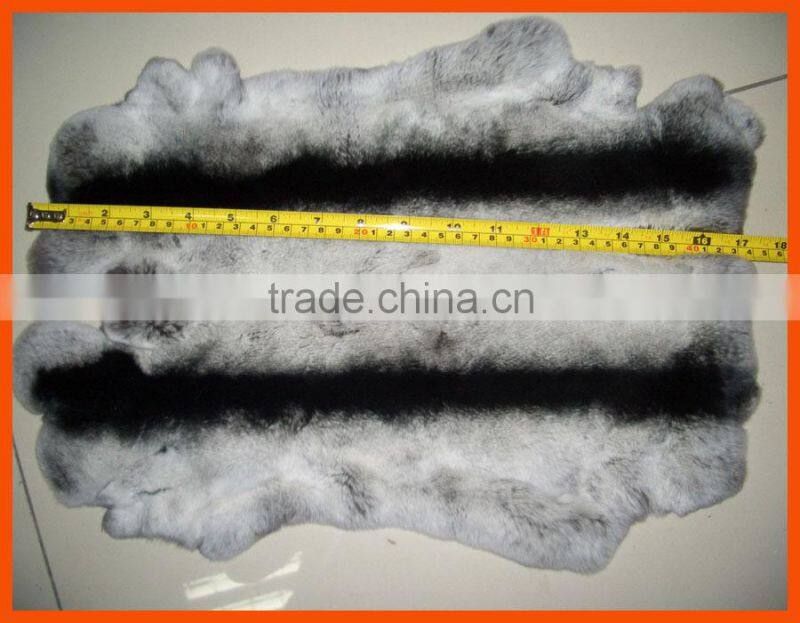 Tanned rex rabbit skin, rex rabbit pelt for garment
