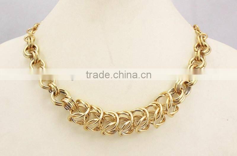 2016 Top Selling African Gold Long Chain Jewelry Necklace