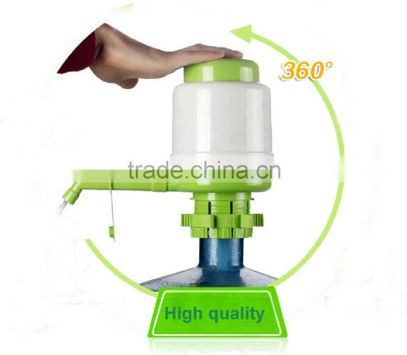 bottled drinking hand press water pump