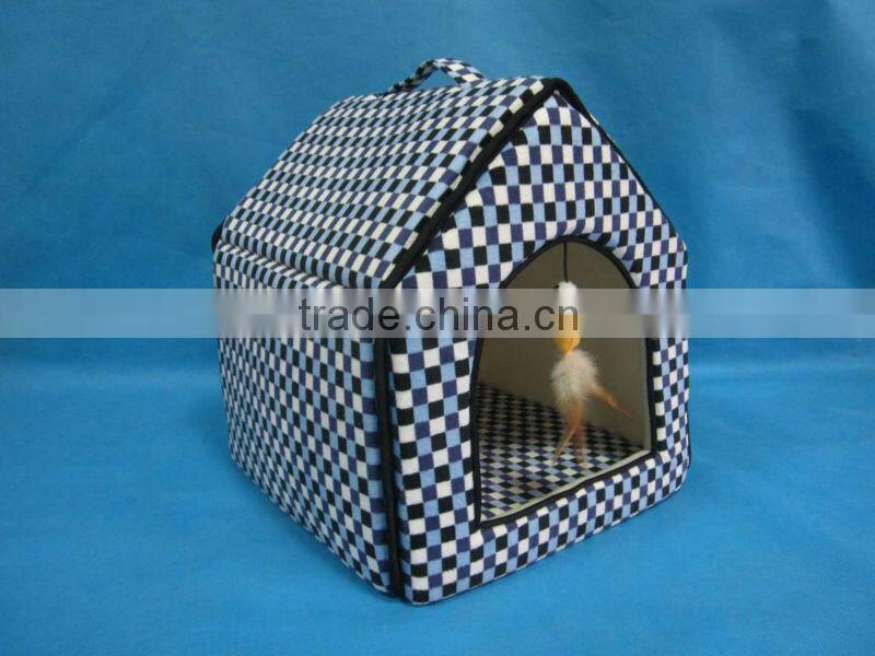 Luxury Pet House with toy attached