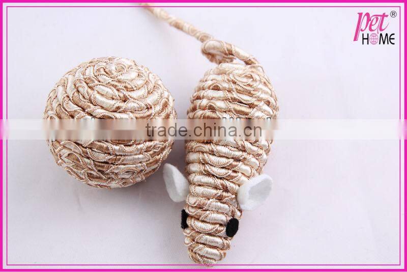 2013 band rope ball and mouse new cat toy
