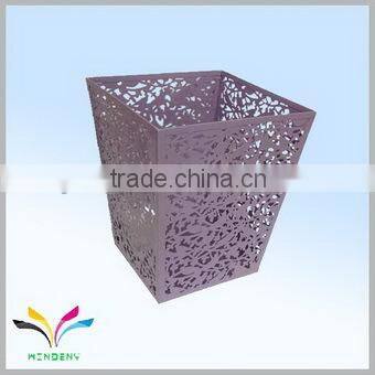 New OEM design Metal colored wire luxury can out door for home