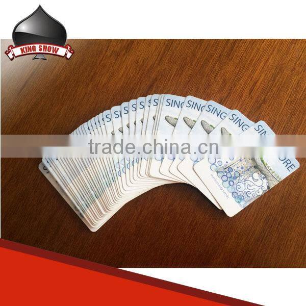 High end play cards custom for promotional advertising