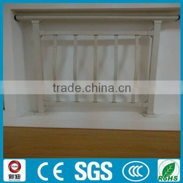 Outdoor spray paint iron railings design