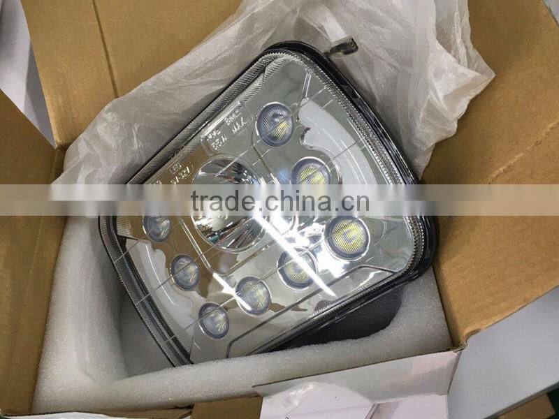 55W High Low beam off road Led Work light 5x7 Led Headlight 7inch Led WORK Lights for Trucks 4x4 Jeep Offroad