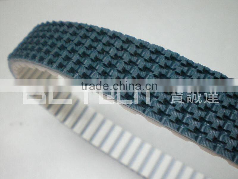 PU timing belt with PVC Rgrip - Dark green