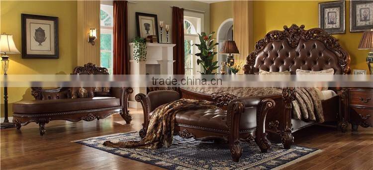 American modern style royal furniture antique model bedroom sets