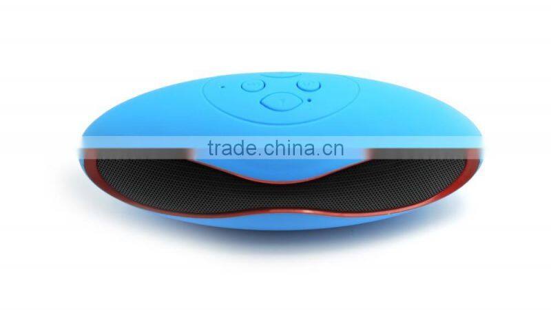 Mini Rugby bluetooth speaker, hot selling rugby football mini speaker for promotion gift with hands free call/TF card function