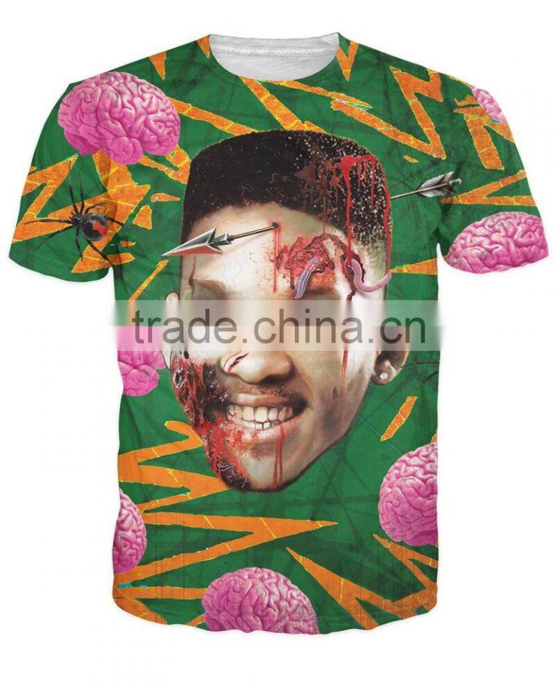 softextile fashion woman men 3d printing t-shirt