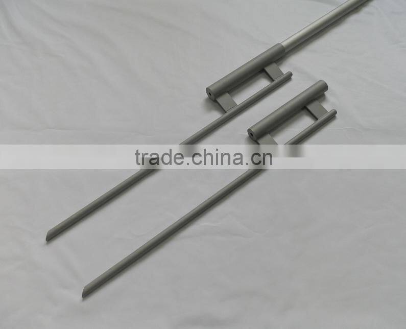 demountable aluminum swooper flagpole