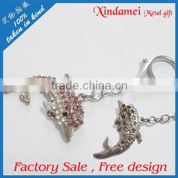 Custom copper, zinc alloy, stainless steel, stainless iron bullet key chain