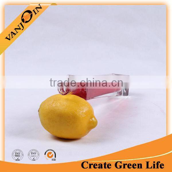 Custom square shaped fancy glass wine bottle