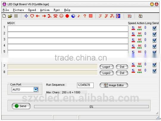 uniformity led flexible led sign led module desktop screen