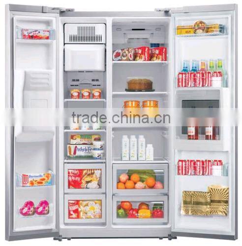 BCD-448WHIT new electric low noise best design double door side by side refrigerator